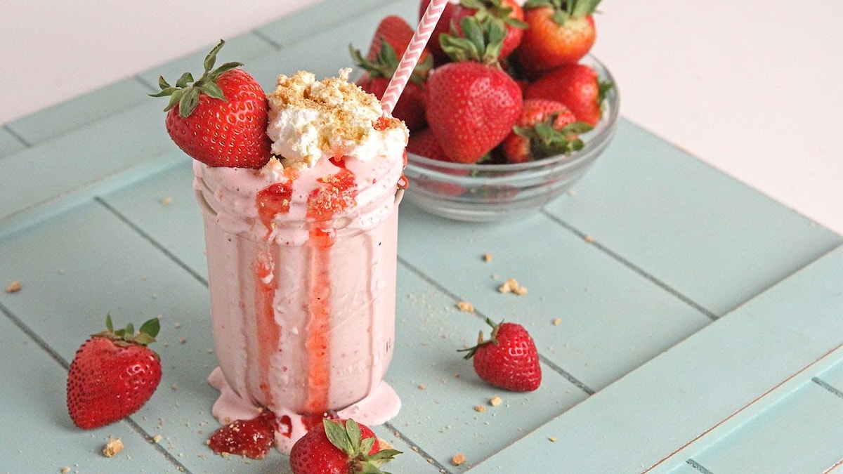 Çilek Milkshake